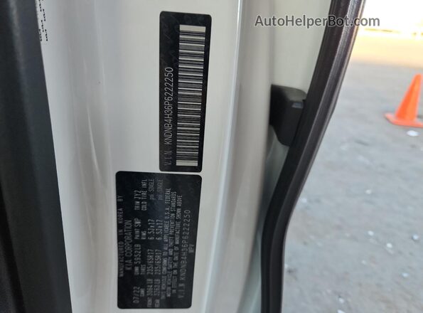 KNDNB4H36P6222250 2023 KIA CARNIVAL White 