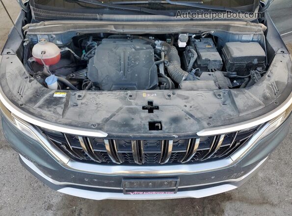KNDNC5H39P6300409 2023 KIA CARNIVAL Blue ძრავის განყოფილების ხედი