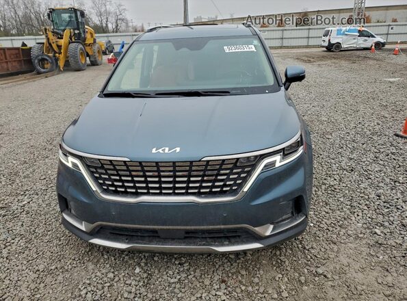 KNDNE5H30R6326491 2024 KIA CARNIVAL Blue Widok z przodu