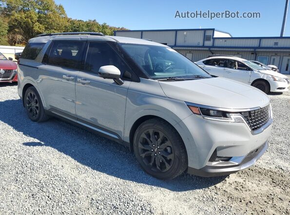 KNDNE5H38R6415189 2024 KIA CARNIVAL Gray წინა მარჯვენა