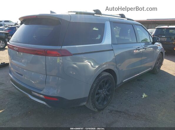 KNDNE5H39P6280043 2023 KIA CARNIVAL MPV Gray Հետևի աջ