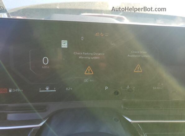 KNDNE5K34S6497517 2025 KIA CARNIVAL White ხელსაწყოთა პანელის ხედი
