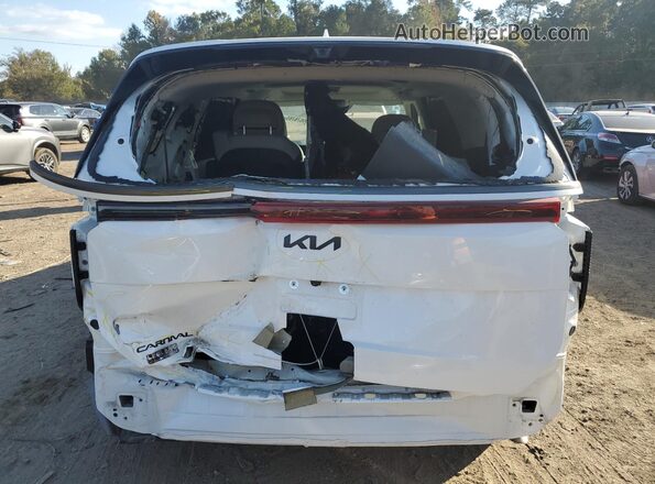 KNDNE5K34S6497517 2025 KIA CARNIVAL White უკანა ხედი