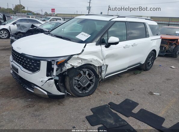 KNDNE5K35S6510646 2025 KIA CARNIVAL MPV White Przód lewy