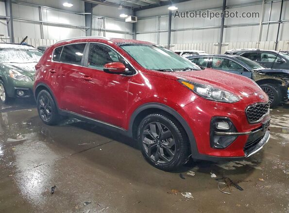 KNDP63AC0M7931702 2021 KIA SPORTAGE Red Առջևի աջ