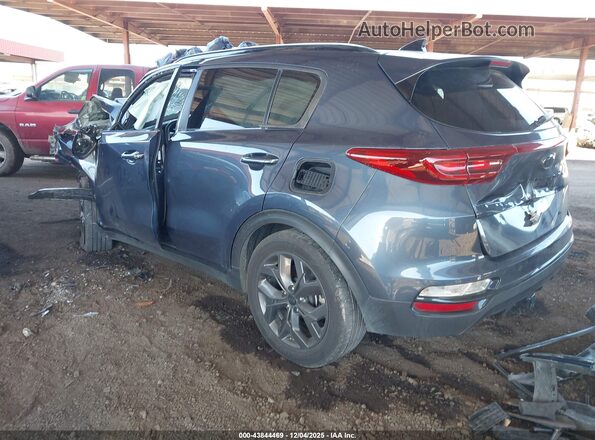 KNDP63AC9N7011830 2022 KIA SPORTAGE Blue Tył lewy