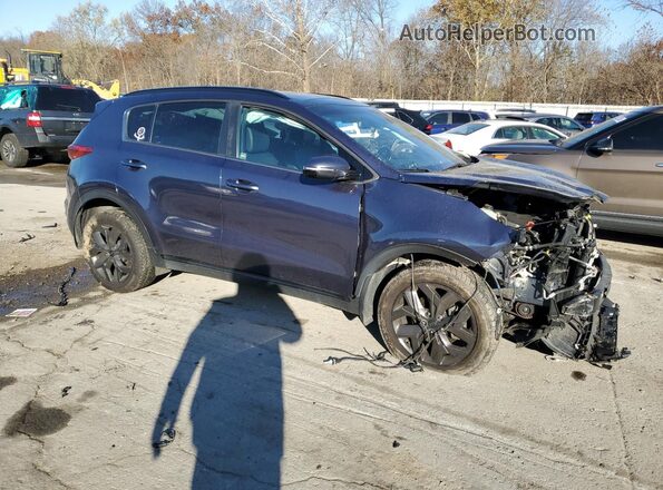 KNDP6CAC0M7854734 2021 KIA SPORTAGE Blue 