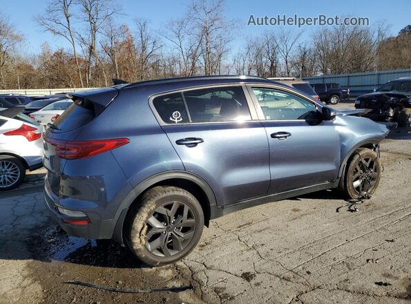 KNDP6CAC0M7854734 2021 KIA SPORTAGE Blue 