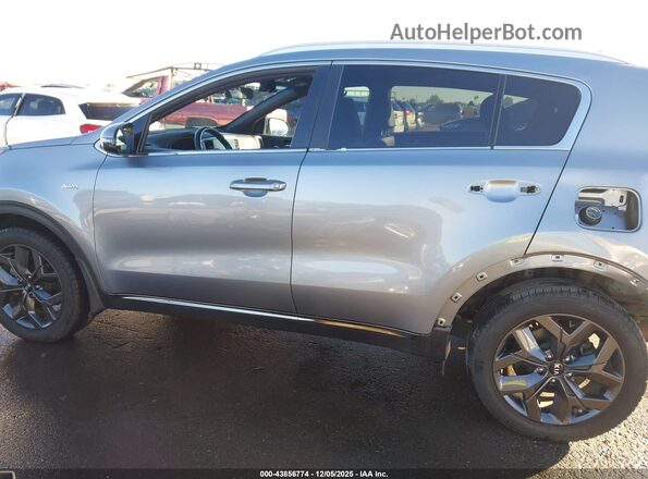 KNDP6CAC9M7896657 2021 KIA SPORTAGE Gray 