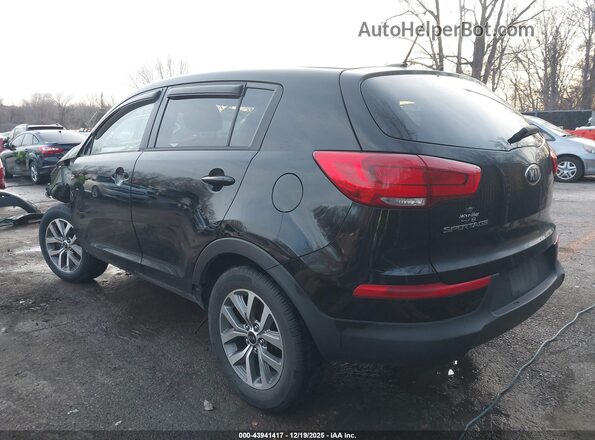 KNDPBCAC4G7856874 2016 KIA SPORTAGE Black Հետևի ձախ