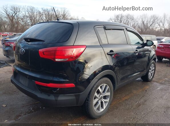 KNDPBCAC4G7856874 2016 KIA SPORTAGE Black Հետևի աջ