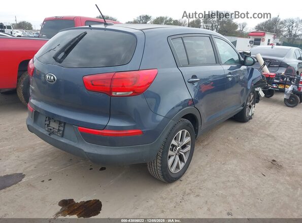 KNDPBCAC4G7878163 2016 KIA SPORTAGE Dark Blue უკანა მარჯვენა