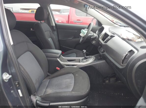 KNDPBCAC4G7878163 2016 KIA SPORTAGE Dark Blue წინა სალონის ხედი