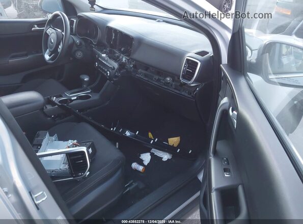 KNDPM3AC0M7875170 2021 KIA SPORTAGE Silver წინა სალონის ხედი