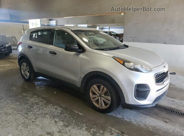 KNDPM3AC2H7299281 2017 KIA SPORTAGE Silver Передня права чверть