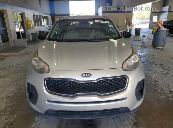 KNDPM3AC2H7299281 2017 KIA SPORTAGE Silver Вид спереду
