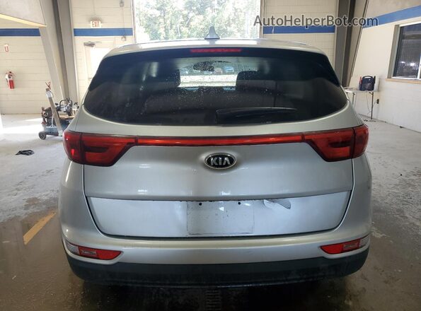 KNDPM3AC2H7299281 2017 KIA SPORTAGE Silver Вид ззаду