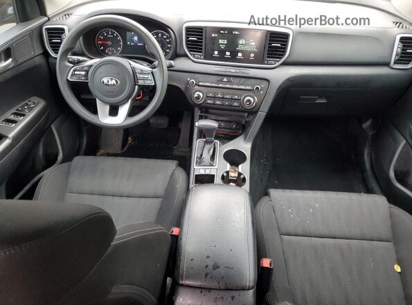 KNDPM3AC2M7859780 2021 KIA SPORTAGE Brown Вид панелі приладів
