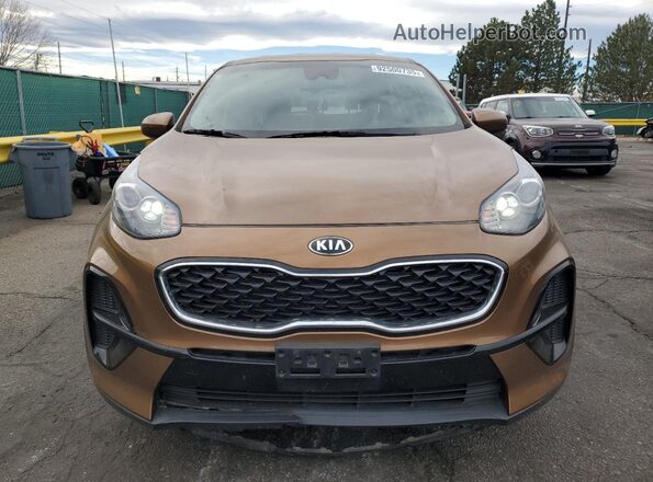 KNDPM3AC2M7859780 2021 KIA SPORTAGE Brown Вид спереду