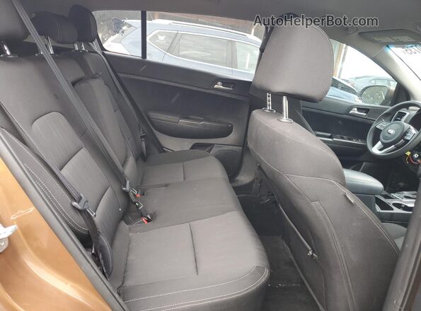 KNDPM3AC2M7859780 2021 KIA SPORTAGE Brown Вид задньої частини салону