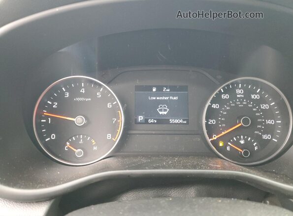 KNDPM3AC2M7859780 2021 KIA SPORTAGE Brown Вид щитка приладів