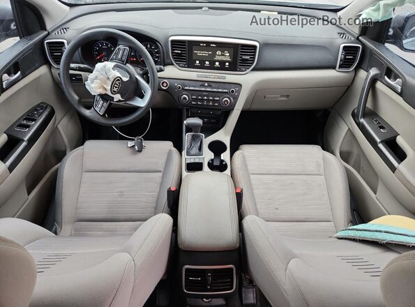 KNDPM3AC4N7014592 2022 KIA SPORTAGE Gray Вид панелі приладів
