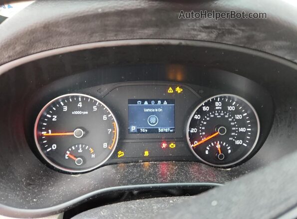 KNDPM3AC4N7014592 2022 KIA SPORTAGE Gray Вид щитка приладів