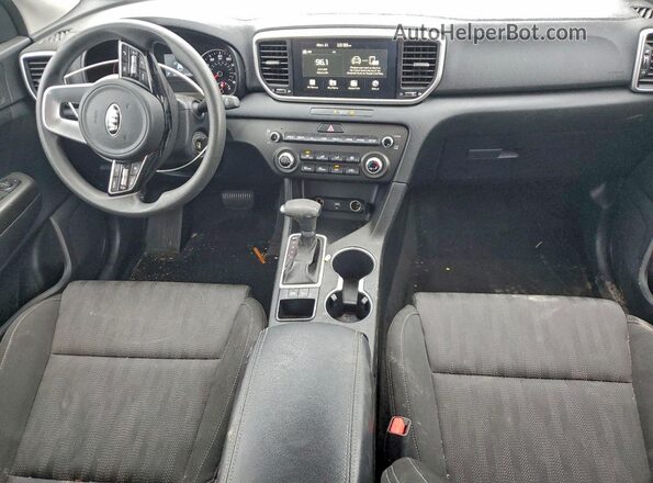 KNDPM3AC9N7026740 2022 KIA SPORTAGE White Вид панелі приладів