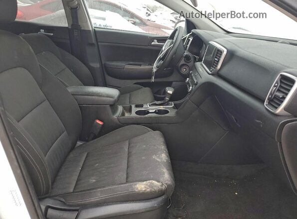 KNDPM3AC9N7026740 2022 KIA SPORTAGE White Вид салону спереду