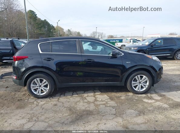KNDPMCAC0J7436207 2018 KIA SPORTAGE Black სალონის 360-გრადუსიანი ხედი