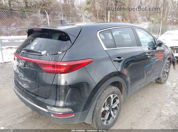 KNDPMCAC2N7975286 2022 KIA SPORTAGE Black უკანა მარჯვენა