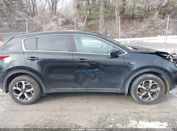 KNDPMCAC2N7975286 2022 KIA SPORTAGE Black უკანა სალონის ხედი