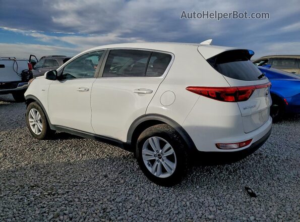 KNDPMCAC4H7270073 2017 KIA SPORTAGE White Задня ліва чверть