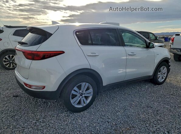 KNDPMCAC4H7270073 2017 KIA SPORTAGE White Задня права чверть