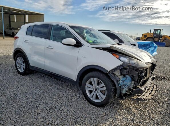 KNDPMCAC4H7270073 2017 KIA SPORTAGE White Передня права чверть