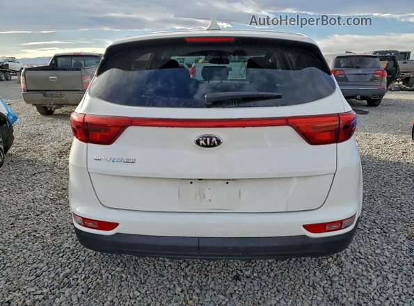 KNDPMCAC4H7270073 2017 KIA SPORTAGE White Вид ззаду