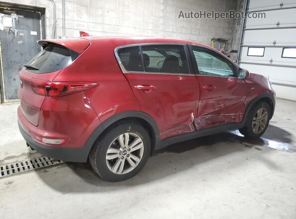 KNDPMCAC4J7430779 2018 KIA SPORTAGE Red 