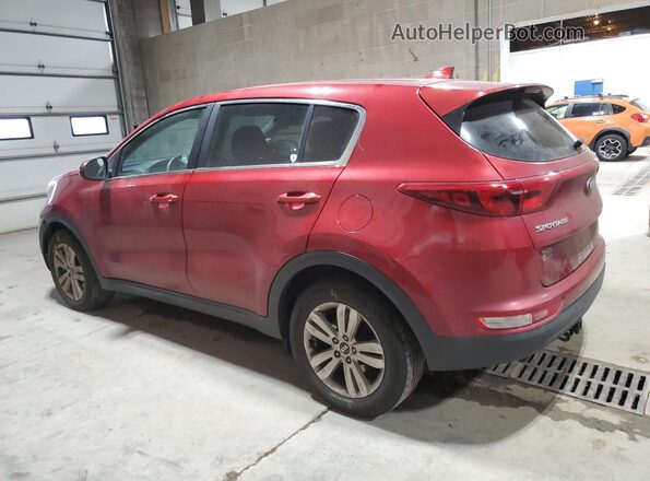 KNDPMCAC4J7430779 2018 KIA SPORTAGE Red 