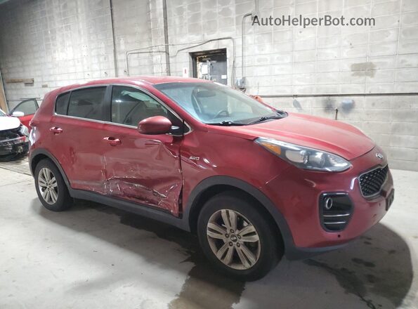KNDPMCAC4J7430779 2018 KIA SPORTAGE Red 