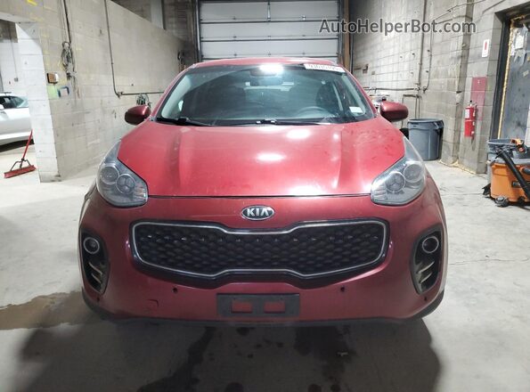 KNDPMCAC4J7430779 2018 KIA SPORTAGE Red 