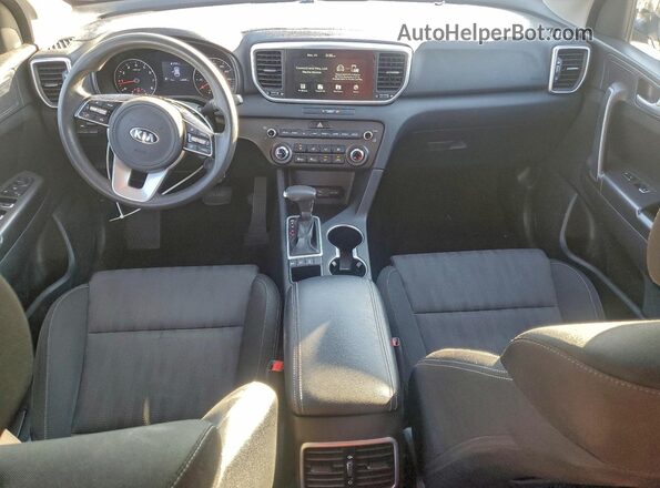 KNDPMCAC7M7941228 2021 KIA SPORTAGE Black Vista del salpicadero