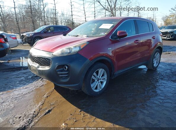 KNDPMCAC8K7494132 2019 KIA SPORTAGE Red Front left