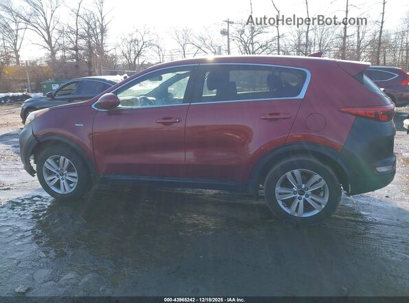 KNDPMCAC8K7494132 2019 KIA SPORTAGE Red 360 interior view