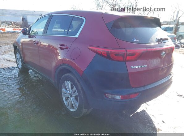 KNDPMCAC8K7494132 2019 KIA SPORTAGE Red Rear left