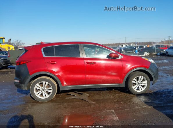 KNDPMCAC8K7494132 2019 KIA SPORTAGE Red Rear interior view