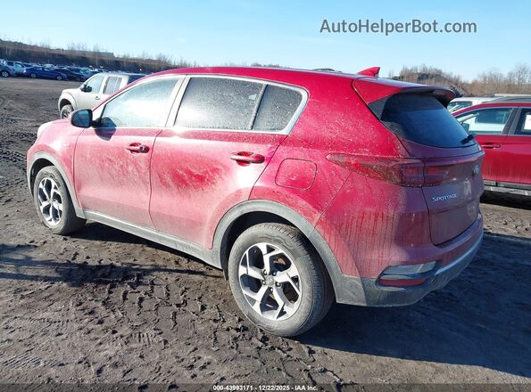 KNDPMCAC8N7010156 2022 KIA SPORTAGE Red უკანა მარცხენა