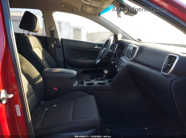 KNDPMCAC8N7010156 2022 KIA SPORTAGE Red წინა სალონის ხედი
