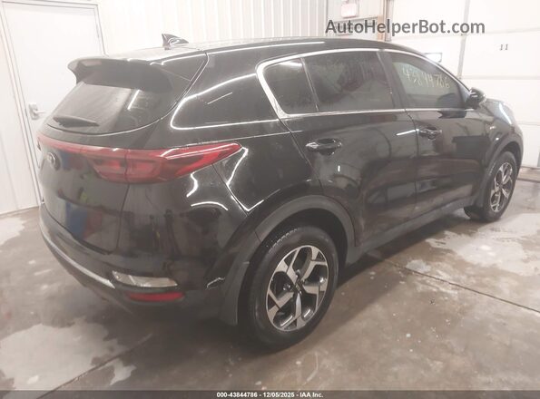 KNDPMCAC8N7953292 2022 KIA SPORTAGE Black უკანა მარჯვენა