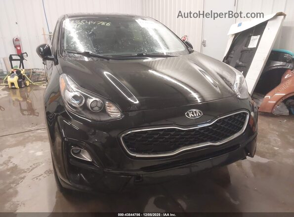 KNDPMCAC8N7953292 2022 KIA SPORTAGE Black წინა ხედი