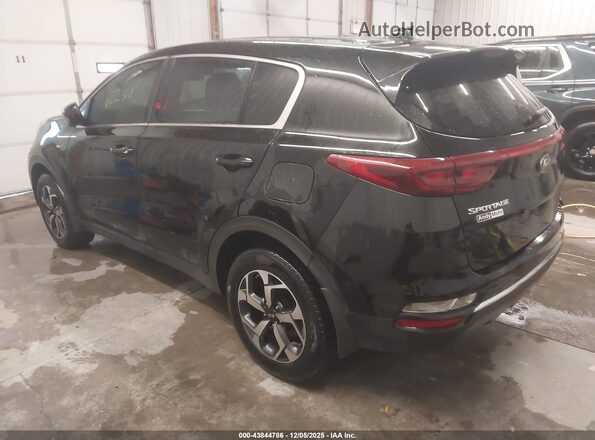 KNDPMCAC8N7953292 2022 KIA SPORTAGE Black უკანა მარცხენა
